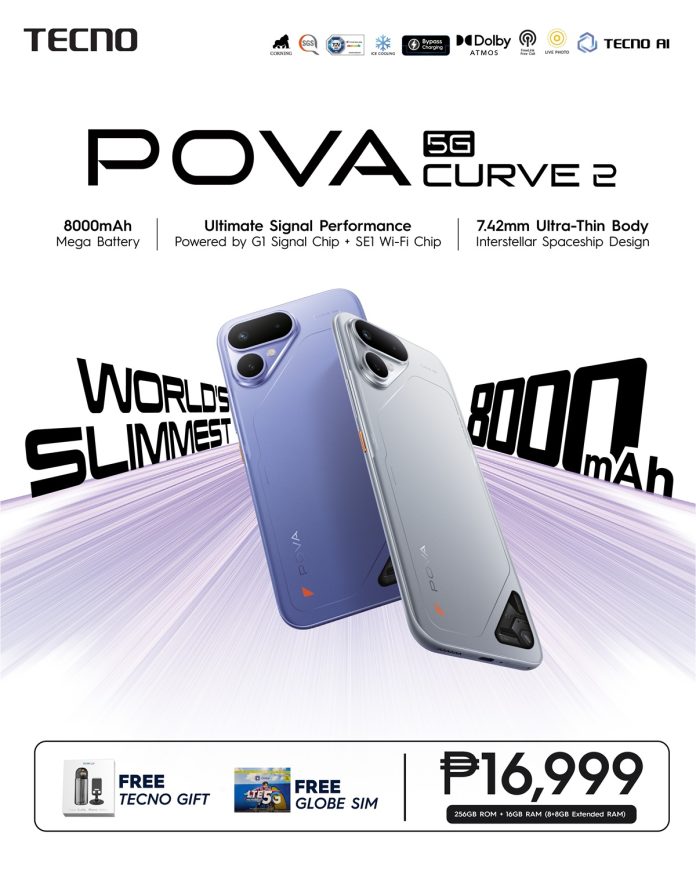 TECNO Officially Launches POVA Curve 2 5G in the Philippine Market_1