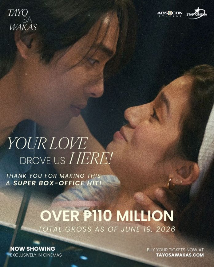 Tayo Sa Wakas records P110M in box office