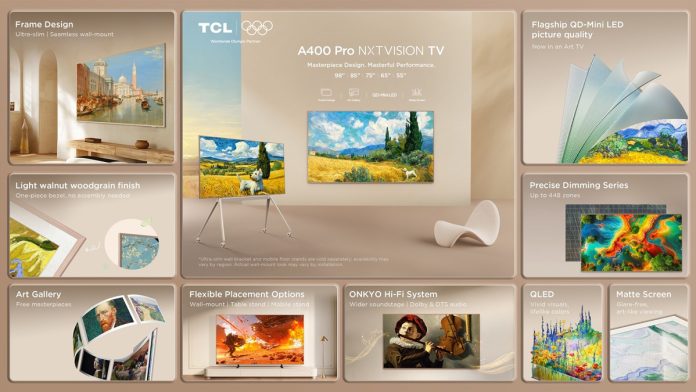 The A400 Pro is equipped with an anti-reflection Matte HVA Panel that eliminates distracting glare and comes with a wooden frame The A400 Pro is equipped with an anti-reflection Matte HVA Panel that eliminates distracting glare and comes with a wooden frame