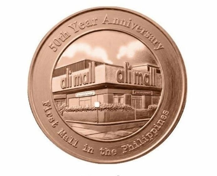 Ali Mall 50th Anniversary commemorative coin