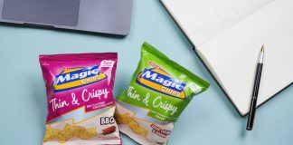 Discover the Crunch: New Magic Chips Thin & Crispy Discover the Crunch New Magic Chips Thin & Crispy