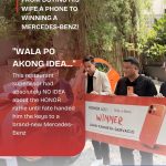 From Buying a Phone Gift to Winning a Luxury EV: The Accidental Mercedes-Benz Winner’s “Happy Problems”