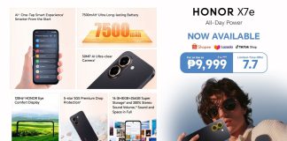 HONOR X7e now official