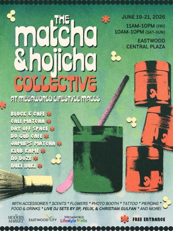 Matcha and Hojicha at Eastwood City