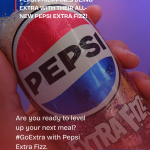 Pepsi Philippines is going Extra with their All-New Pepsi Extra Fizz!