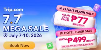 Don’t Miss Out: Trip.com Launches Its Biggest 7.7 Travel Sale This July Ready, Set, Book! Trip.com’s Biggest 7.7 Sale Takes Off this July