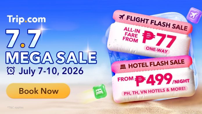 Ready, Set, Book! Trip.com’s Biggest 7.7 Sale Takes Off this July