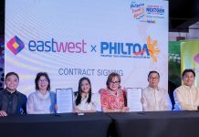 EastWest Partners with PHILTOA for Two More Years to Boost Local Tourism EastWest x Philtoa Ceremonial Signing