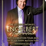 Engelbert Humperdinck Announces 2026 Manila Concert Engelbert KV