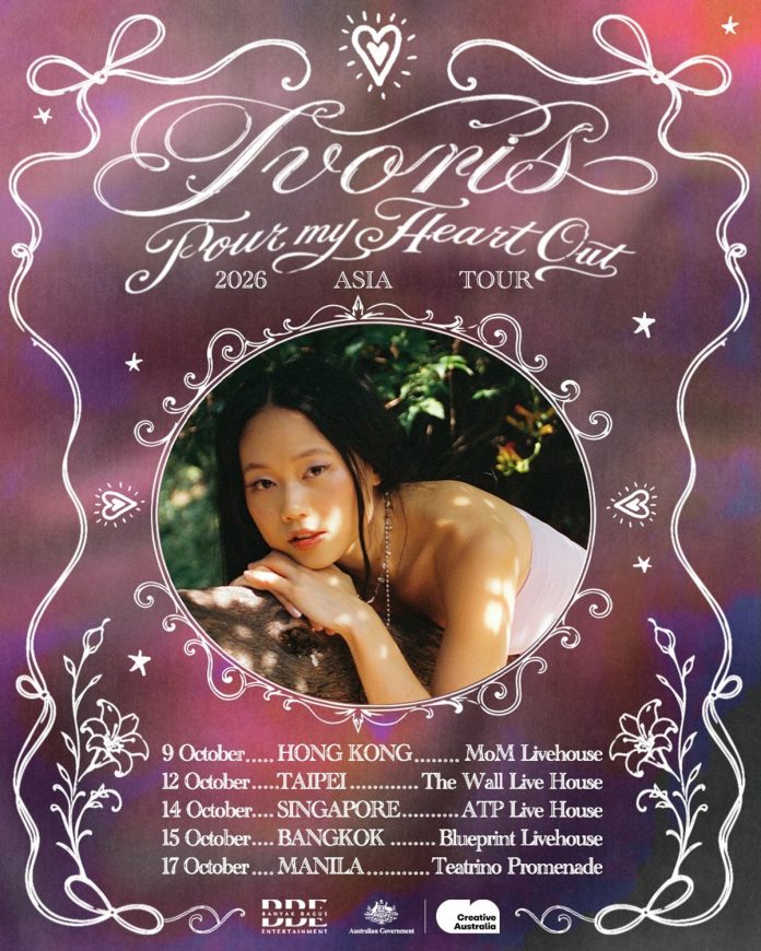 Ivoris Announces Asia Tour Hong Kong, Taipei, Singapore, Bangkok & Manila Ivoris Announces Asia Tour Hong Kong, Taipei, Singapore, Bangkok & Manila