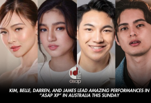 Kim, Belle, Darren, and James Headline Star-Studded ‘ASAP XP’ in Australia This Sunday