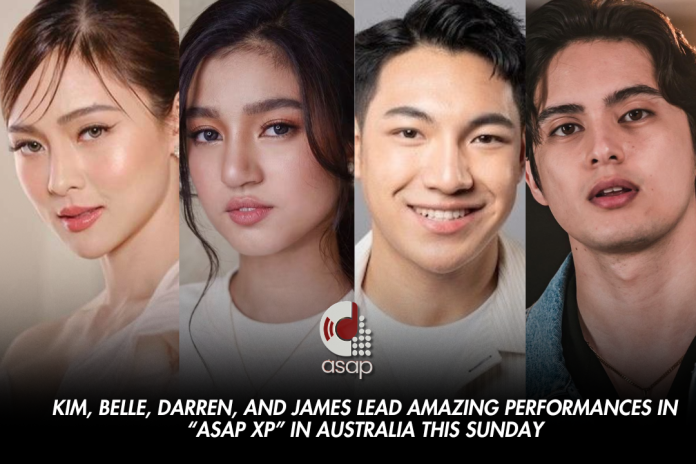 Kim, Belle, Darren, and James Headline Star-Studded 'ASAP XP' in Australia This Sunday