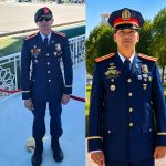 Husay ng PNP, Nagniningning sa Pandaigdigang Entablado sa Dubai Major Luzano (left)-Capt Nahiwan (ٍRight)