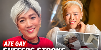 Comedian Ate Gay suffers a stroke while confined in the ICU. His family seeks financial assistance as he remains in critical condition.