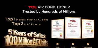 TCL AC Hits 100 Million Sales, Ranking #2 Globally 2-TOP-Global_TCL-AIR-CONDITIONER
