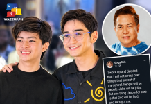 GORGY RULA SHARES INSPIRATIONAL MESSAGE AMID BACKLASH OVER VIVAMAX QUESTION TO MINOR KANYE AVENDAÑO Gorgy Rula shares an inspirational message amid criticism over his Vivamax-related question to minor actor Kanye Avendaño at the Guryon press conference.