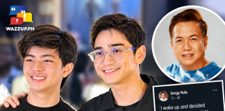 Gorgy Rula shares an inspirational message amid criticism over his Vivamax-related question to minor actor Kanye Avendaño at the Guryon press conference.