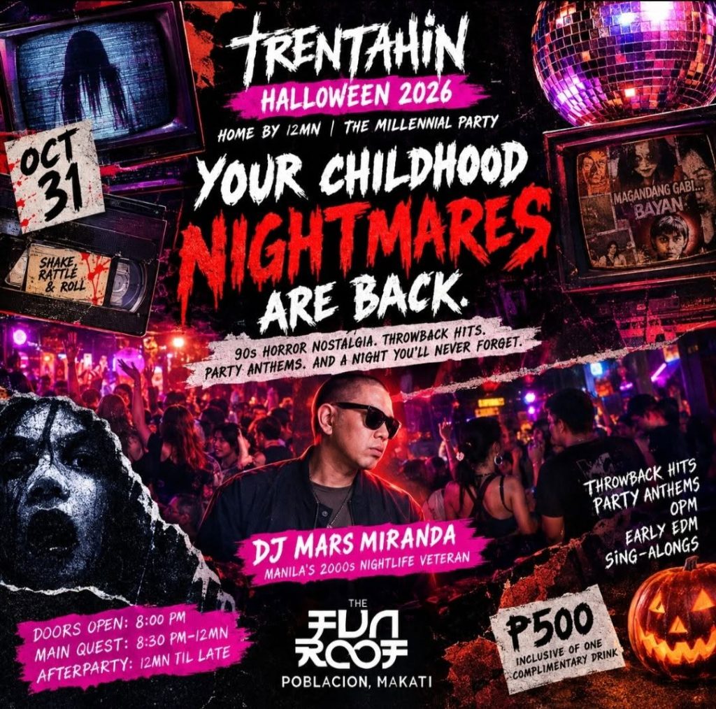 TRENTAHIN Halloween 2026 Brings ’90s Filipino Horror Nostalgia to Makati