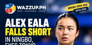Alex Eala's Ningbo Open campaign ends in a straight-sets loss to Diana Shnaider. She turns her attention to Tokyo, where another opportunity to bounce back awaits.