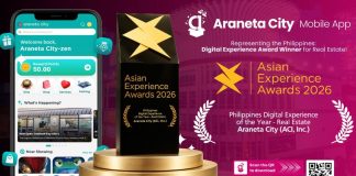 Araneta City Wins Big at Asian Experience Awards 2026 Award - Araneta City mobile app
