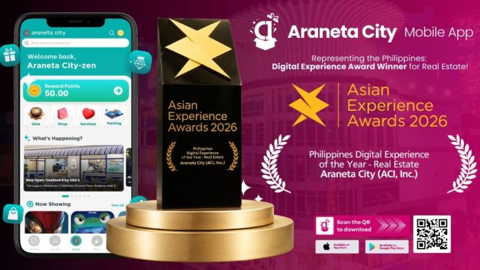 Award - Araneta City mobile app Award - Araneta City mobile app