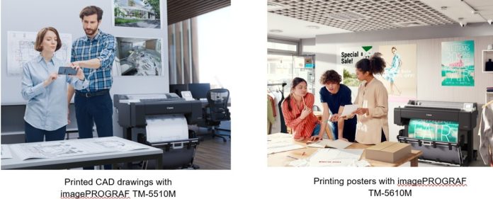 Canon Eight New imagePROGRAF TM Models Canon Eight New imagePROGRAF TM Models