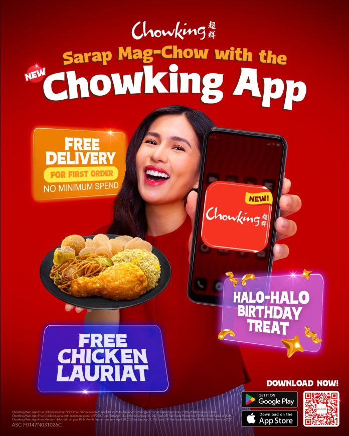 Chowking Launches New App to Make Ordering Your Favorites Easier Than Ever