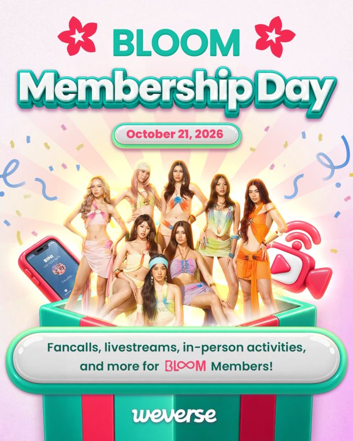 Get Ready, BLOOMs BINI Announces a Massive, Action-Packed Membership Day Event