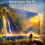 Go Ultra-Large: Experience Next-Level Entertainment with Super Big Samsung Vision AI TVs