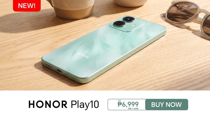 Main KV - HONOR Play 10 Arrives in the Philippines for Only PHP 6,999 Main KV - HONOR Play 10 Arrives in the Philippines for Only PHP 6,999