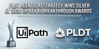PLDT Wins Silver at 2026 UiPath AI Awards PLDT-agentic-AI