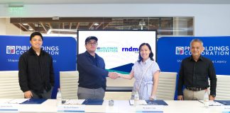 PNB Makati Center Office Tenant Creative Firm PNB holdings (LTL) PNB Makati Center, RNDMD Ceremonial Signing of Lease-Philippine Real Estate Makati