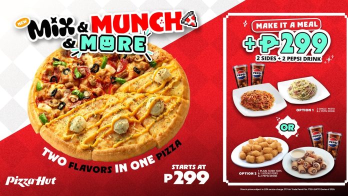 Pizza Hut Mix & Munch & More Banner Pizza Hut Mix & Munch & More Banner