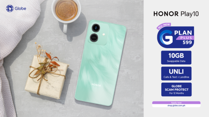 Score the HONOR Play 10 for Just PHP 700 with Globe Postpaid Plans