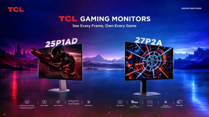 TCL Brings Next-Level Display Portfolio with New Monitors Built for Speed and Precision -960x540