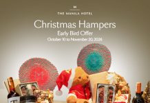 The Manila Hotel Kicks Off the Festive Season with 30% Discount on Holiday Gift Baskets