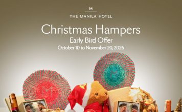 The Manila Hotel Kicks Off the Festive Season with 30% Discount on Holiday Gift Baskets